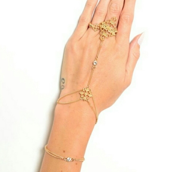 . Jewelry - BOHO hand chain bracelet